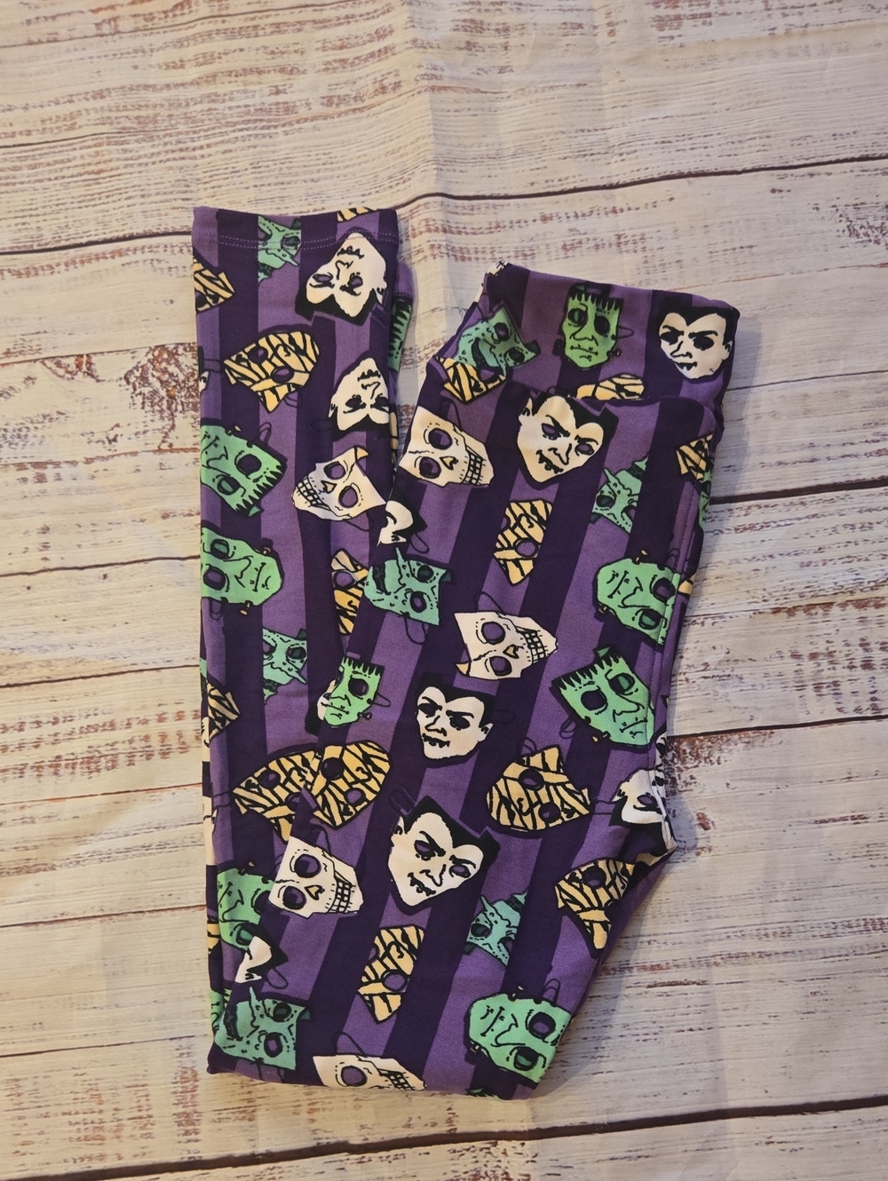 LulaRoe Kids Halloween Leggings L/XL